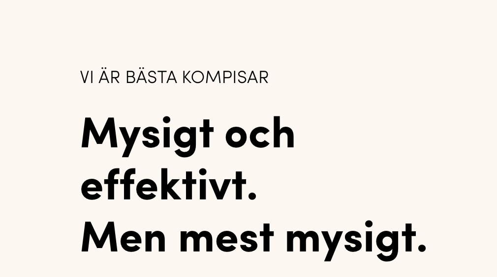 Internship at Bästa Kompisar