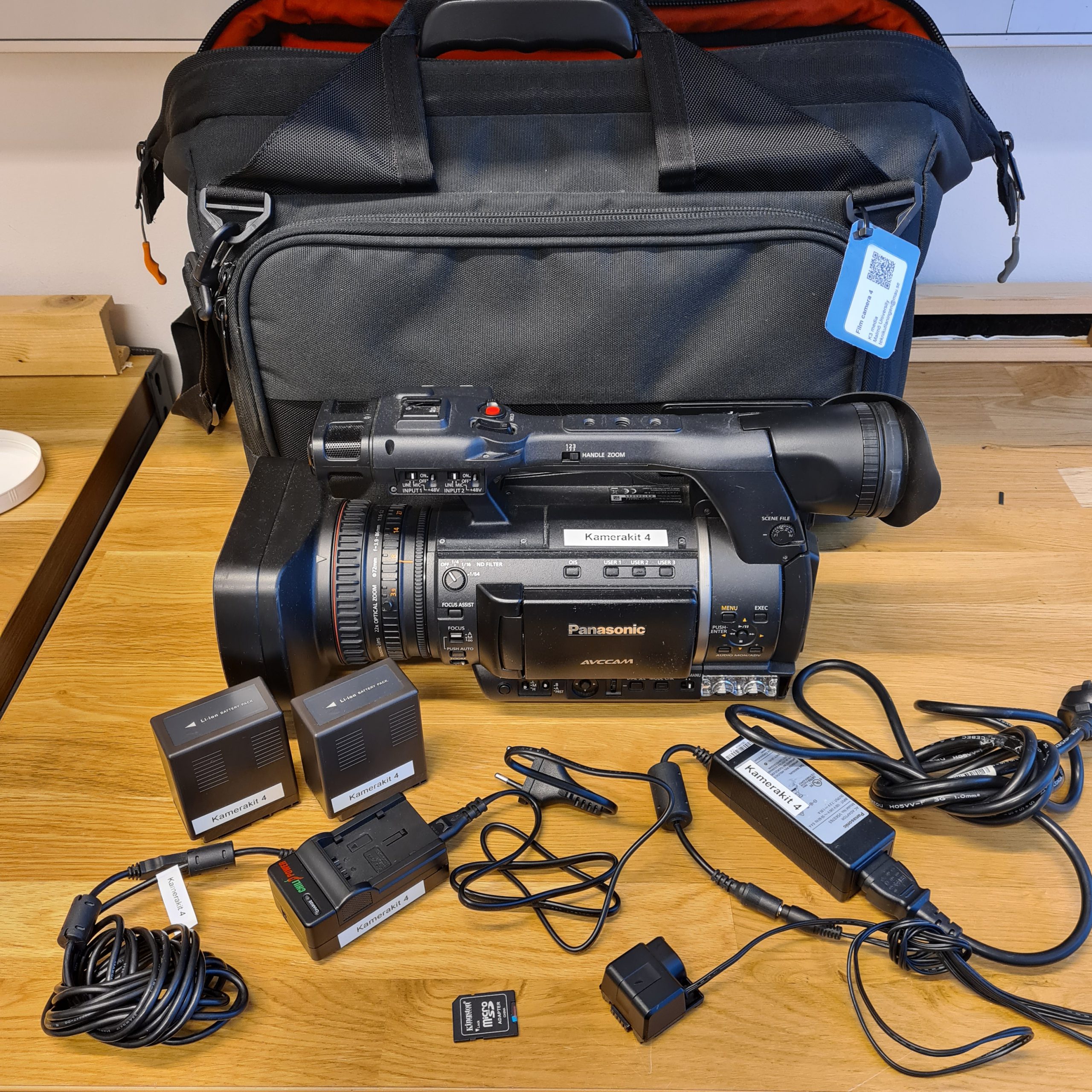 Film camera kit no 4 K3 Media Resources