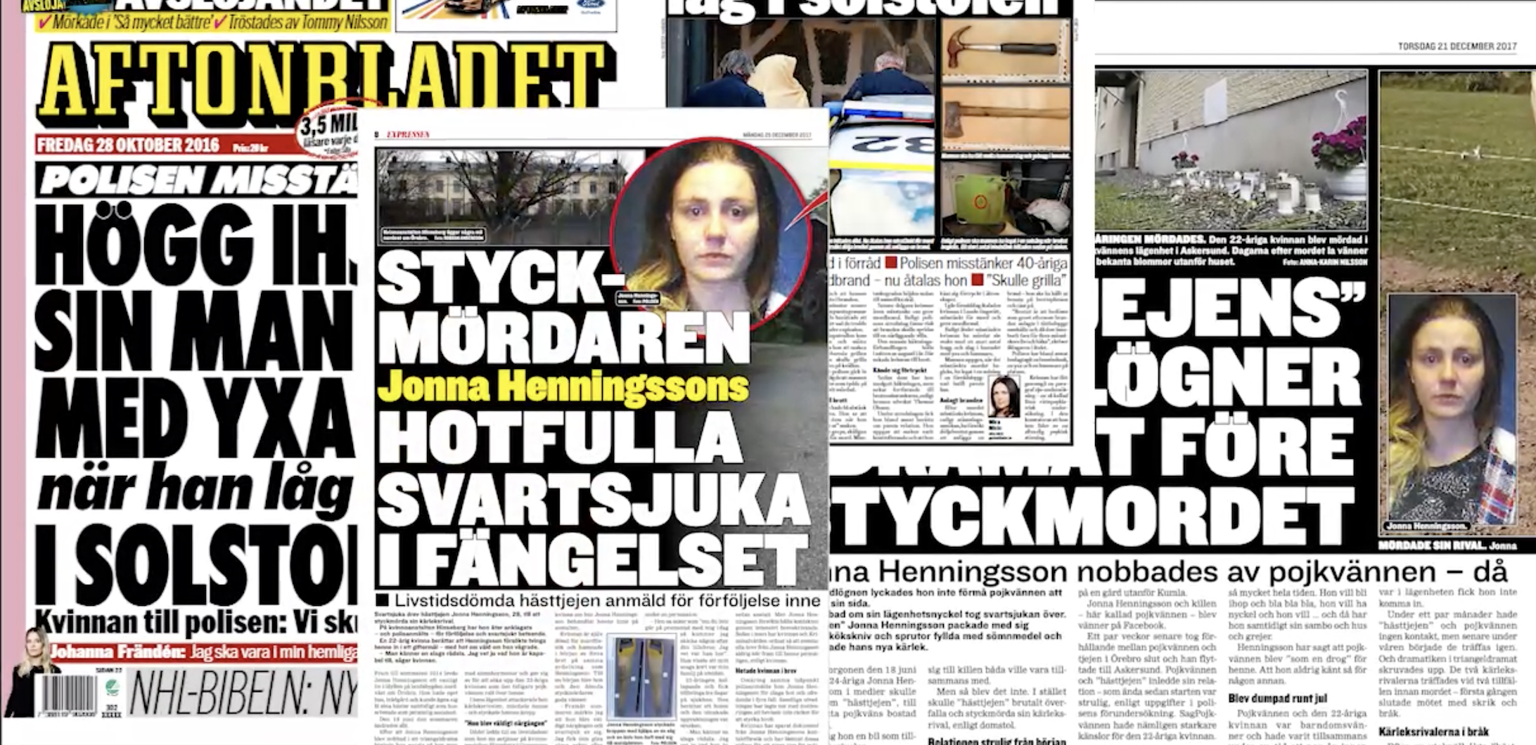 KVINNLIGA MÖRDARE I PRESSEN