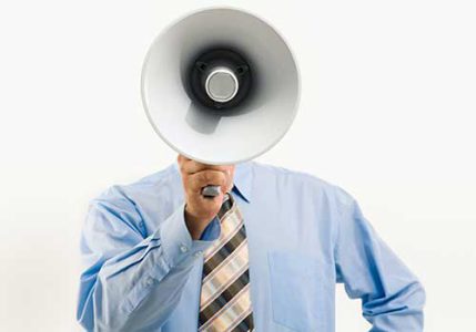 Who has the loudest voice in new media?