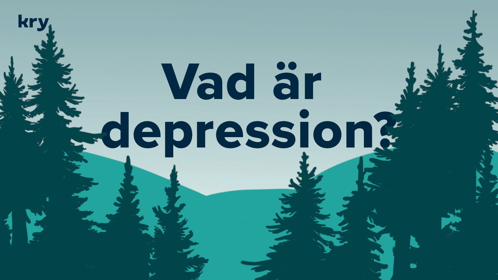 Depression – Informativ video